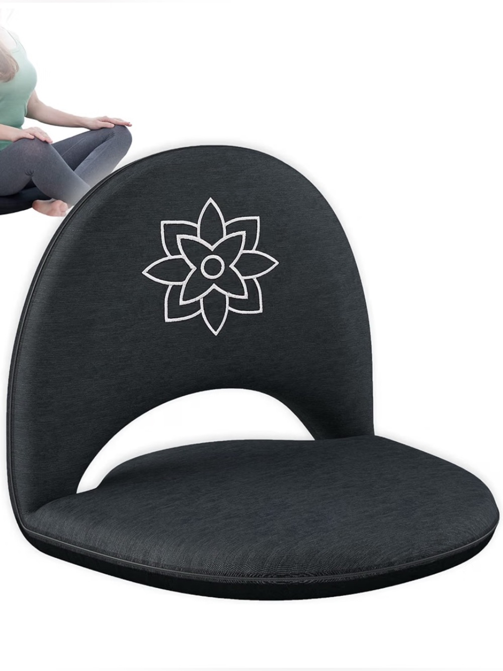 Adjustable Padded Meditation Floor Chair